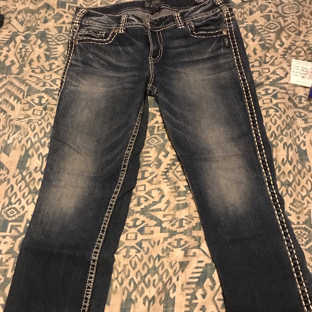 Silver Capris - image 1